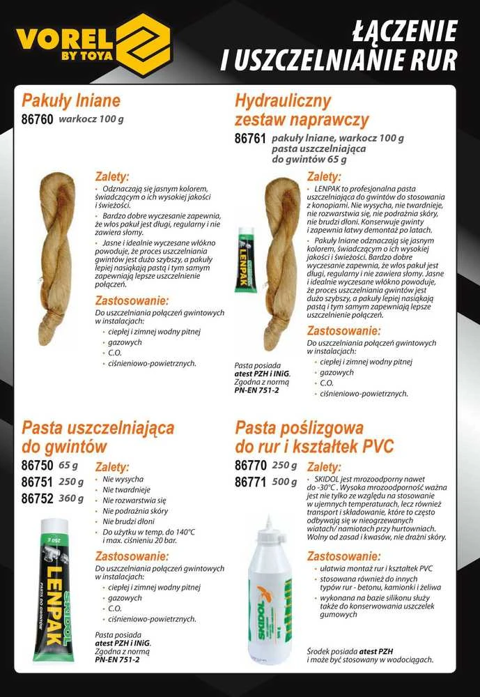 Toya PAKUŁY LNIANE 100G