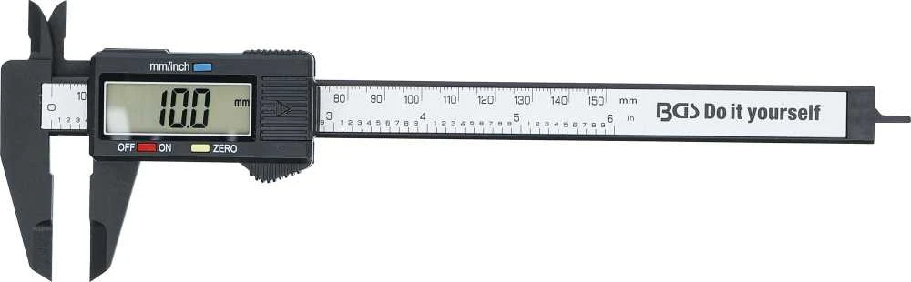 Bgs Technic Slankmatis skaitmeninis | 150 mm (91931)
