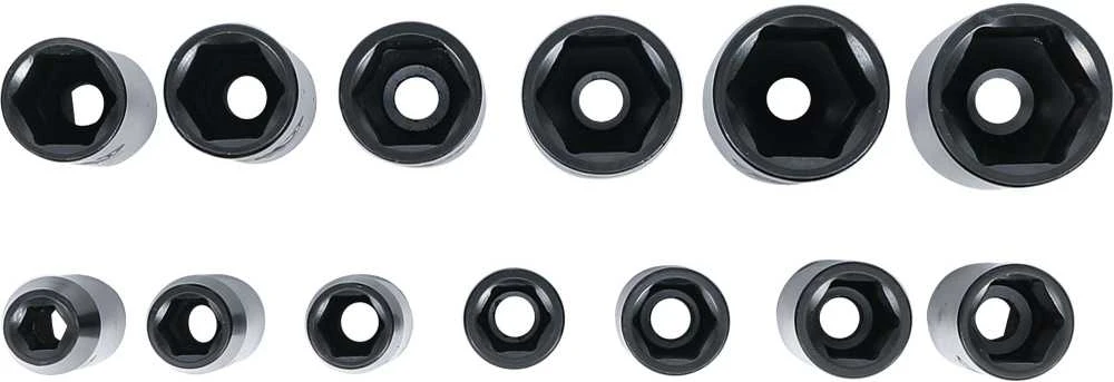 Bgs Technic Smūginių ilgų galvučių rinkinys | 12,5 mm (1/2") | 10-32 mm | 13 vnt. (95207)