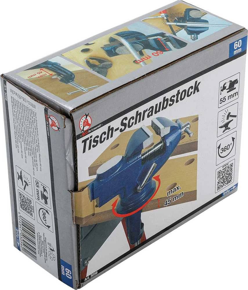 Bgs Technic Spaustuvai pasukami | su priekalu | lūpos 60 mm (3056)