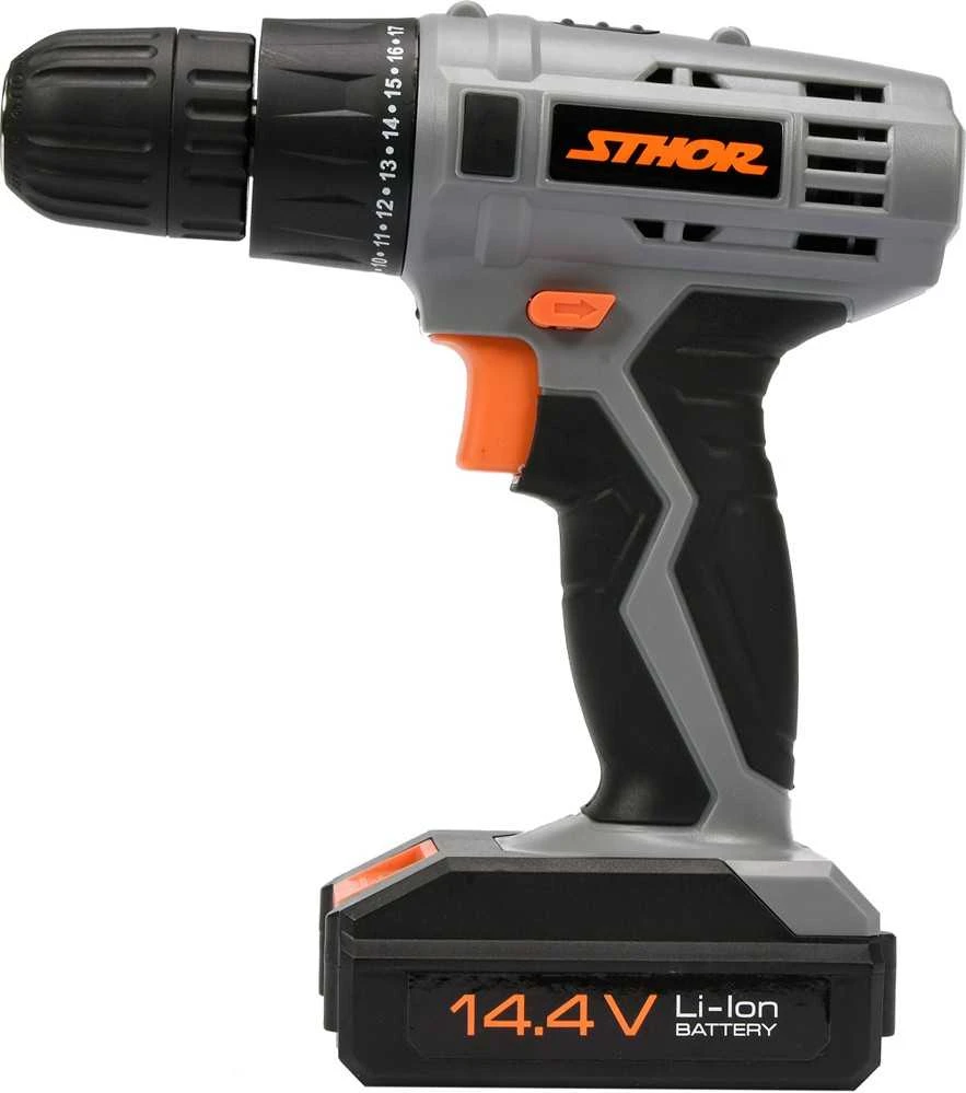 Toya Sa Poland STHOR WIERTARKO - suktuvas 14,4V 1 x 1,3ah Li-Ion 1 BIEG, 700 aps./min, 10mm, 17Nm 78982
