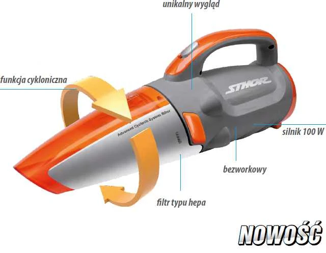 STHOR Dulkių siurblys 12V 82951