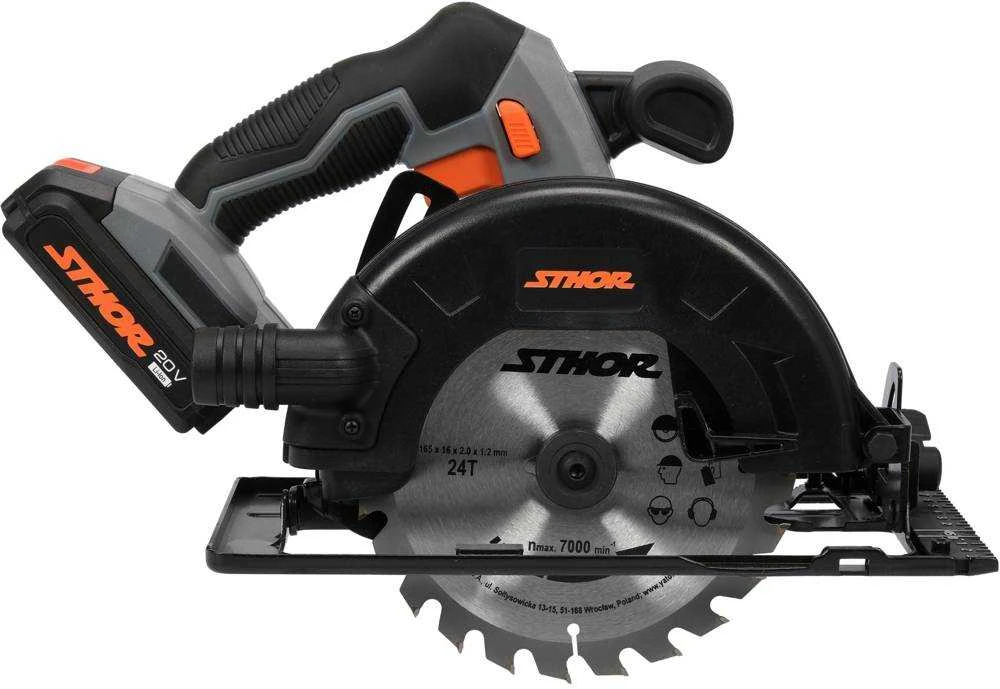Toya Sa Poland Diskinis pjūklas akumuliatorinis | 20V 165 mm (78133)