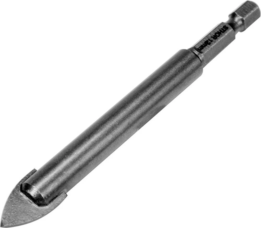 Grąžtas STHOR grąžtai DO SZKŁA I CERAMIKI 12mm HEX