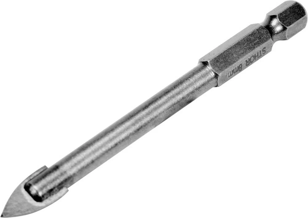 Grąžtas STHOR grąžtai DO SZKŁA I CERAMIKI 8mm HEX