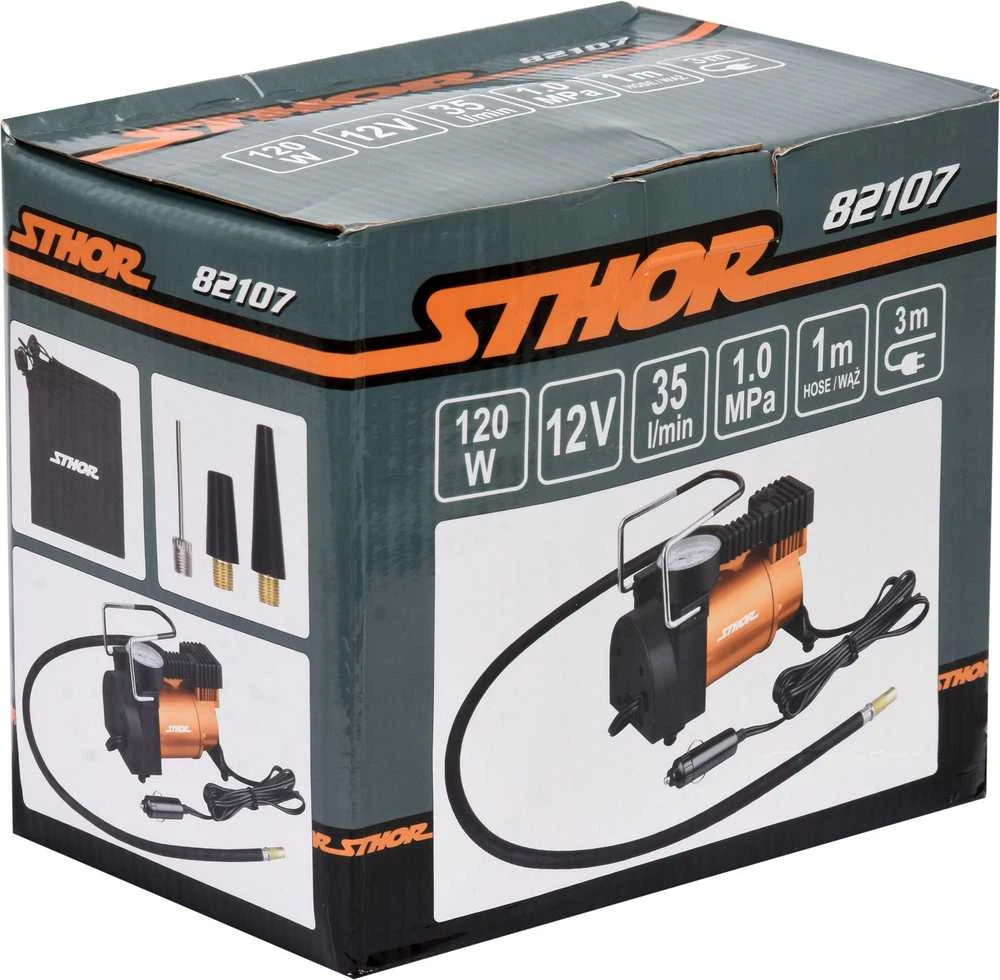 Sthor Toya Sa Poland Kompresorius automobilinis | 12V / 120W (82107)