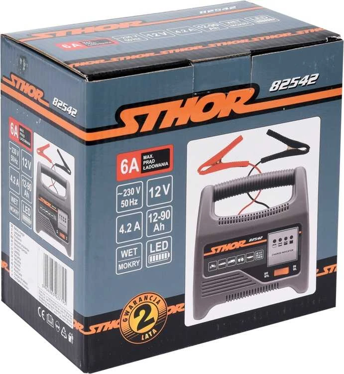 Sthor Toya Sa Poland Pakrovėjas akumuliatoriams | 6A / 12V / 90 Ah | LED (82542)