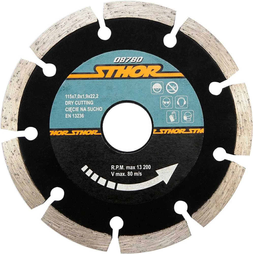 Toya Sa Poland STHOR deimantinis peilis 115 x 22,2 mm segmentuotas 08780