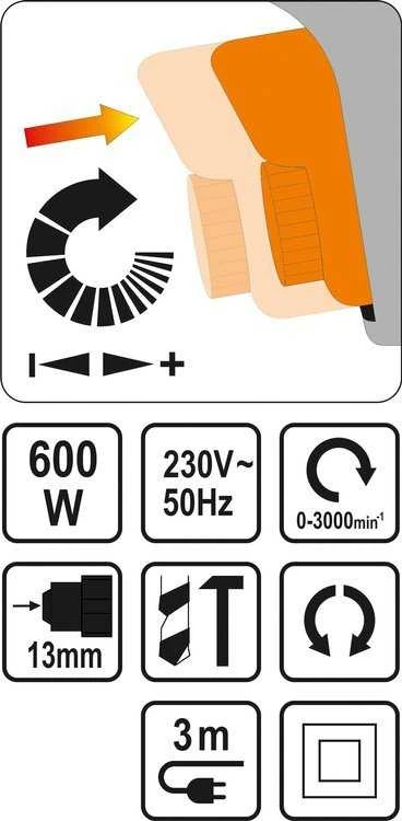 GRĄŽIAMAS STHOR 600W
