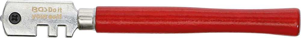 Bgs Technic Stiklo rėžtukas | stiklo storis 3-4 mm | 130 mm (7977)
