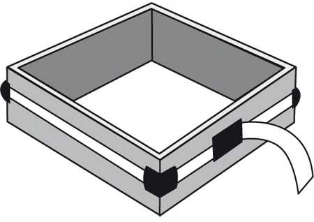 Bgs Technic Terkšlinis diržas | su 4 apsauginiais kampukais | 5 x 25 mm (3554)