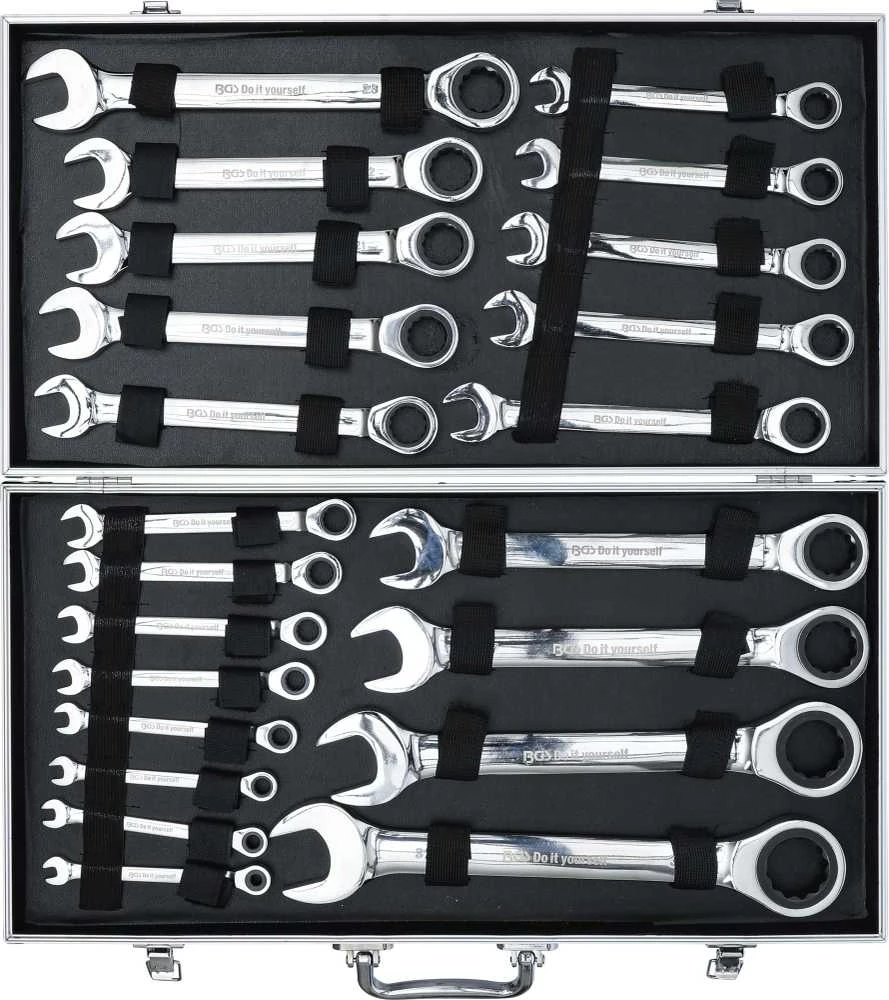 Bgs Technic Terkšlinių raktų rinkinys | 6 - 32 mm | 22 vnt. (30009)