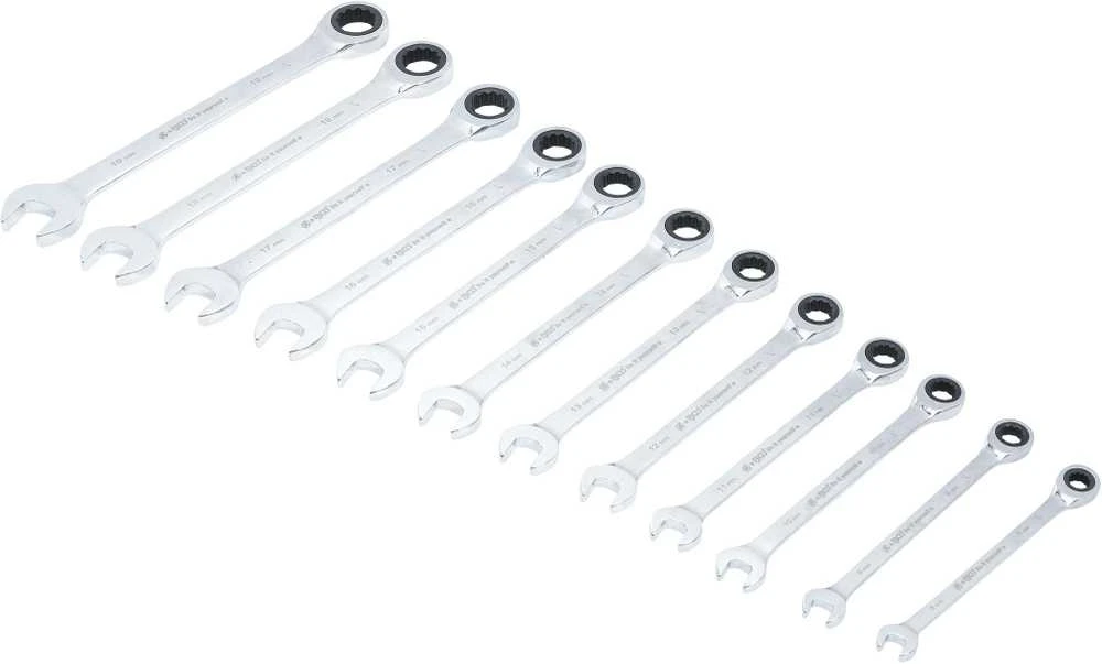 Bgs Technic Terkšlinių raktų rinkinys | 8-19 mm | 12 vnt. (30001)