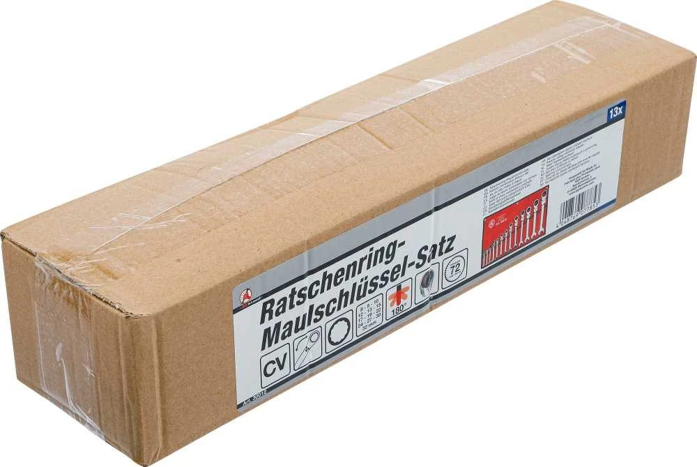 Bgs Technic Terkšlinių raktų rinkinys | šarnyriniai | 8 - 32 mm | 13 vnt. (30012)