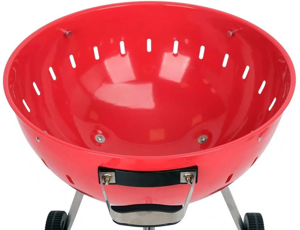 Toya Sa Poland Apvali kepsninė / grilis | XXL grotelės 54 cm, raudona (YG-20304)
