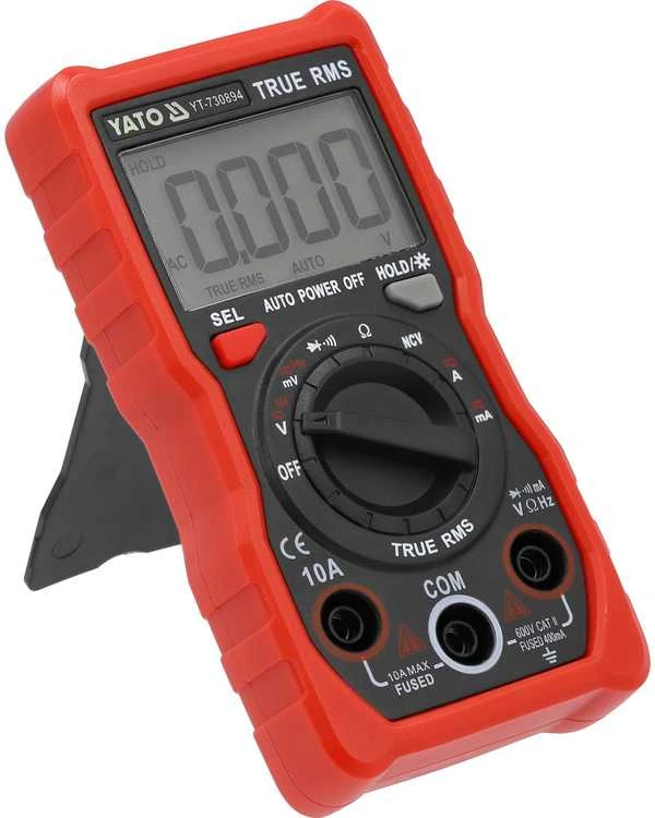 Yato Toya Sa Poland Daugiafunkcinis skaitmeninis testeris | TRUE RMS LCD 4000 (YT-730894)