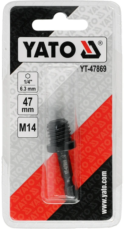 Toya Sa Poland Adapteris M14 sriegiui su 1/4 col. šešiakampiu kotu, 47 mm (YT-47869)