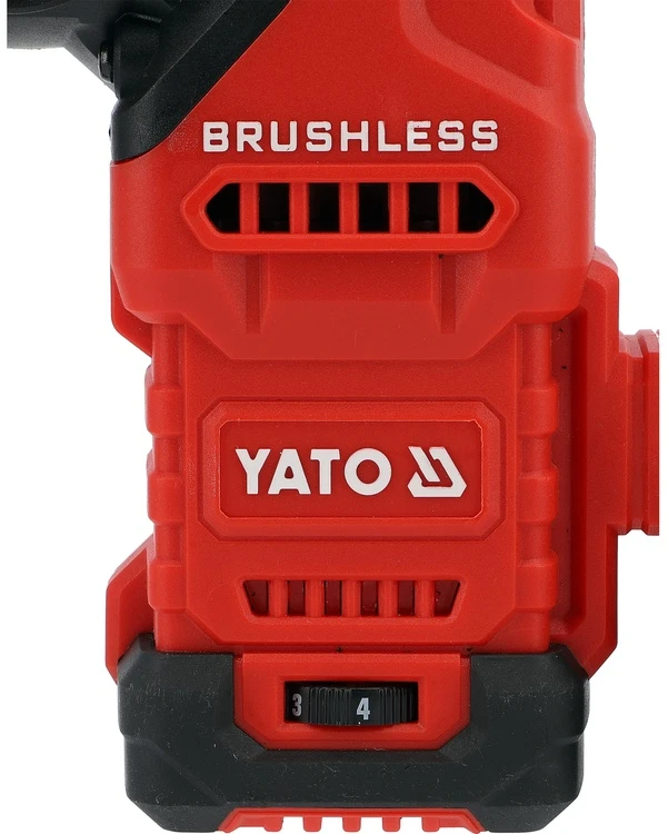 Yato Toya Sa Poland Akumuliatorinis perforatorius SDS Plus su bešepetėliu varikliu, 18 V, 2,8 J, 2 x 4 Ah (YT-827724)