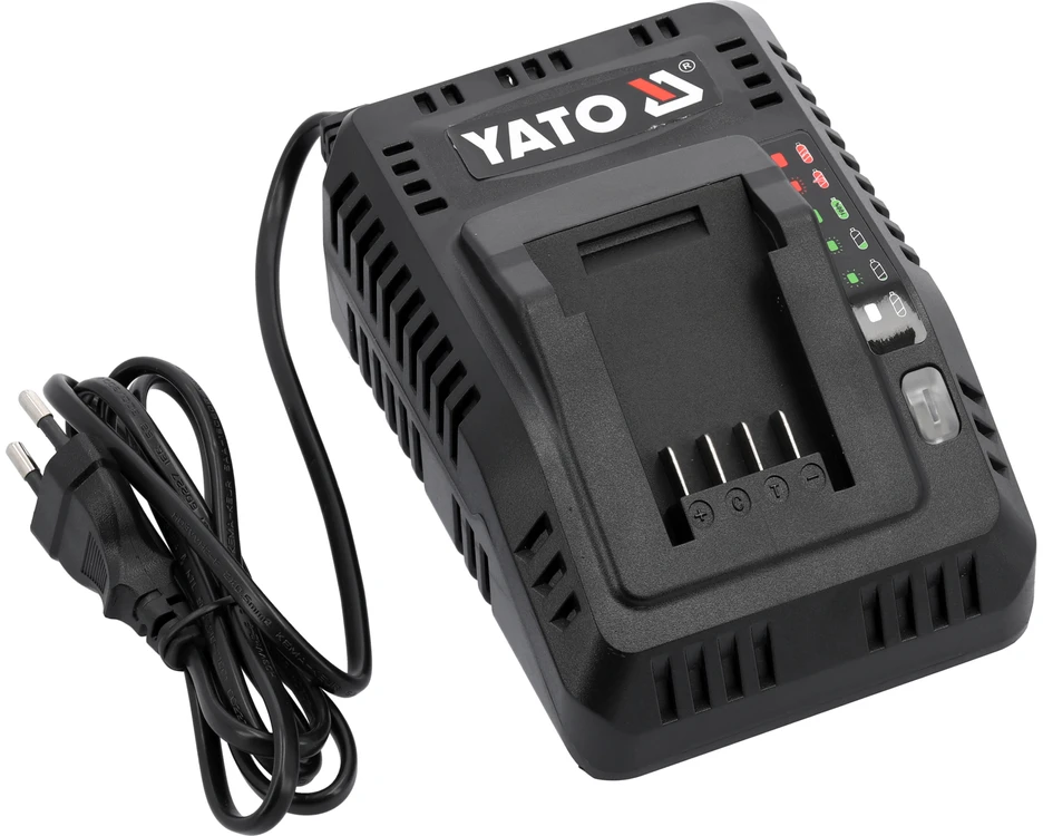 Yato Toya Sa Poland Akumuliatorių ir įkroviklio rinkinys | 18 V | 2 x 4,0 Ah (YT-828510)