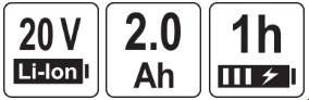 Toya Sa Poland Akumuliatorius | 20V 2AH (LI-ION) (78250)