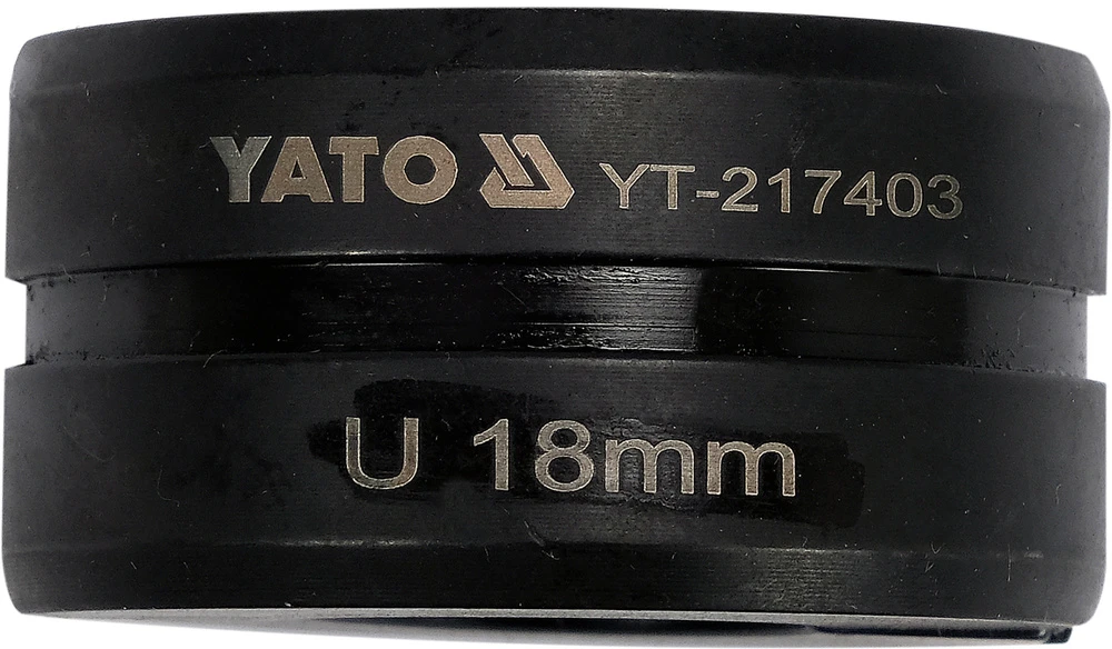 Yato Toya Sa Poland Atsarginės presavimo replėms skirtos matricos | PEX vamzdžiams | U profilis | 18 mm (YT-217403)