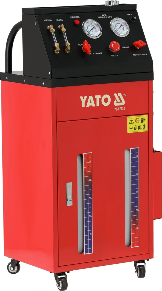 Toya Sa Poland Automatinės pavarų dėžės alyvos keitimo ir plovimo įrenginys | 12 V | 70 W (YT-07130)