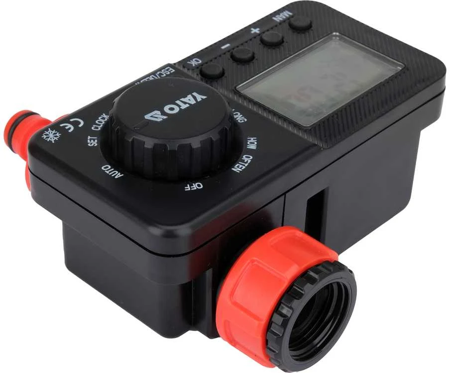 Toya Sa Poland Automatinis sodo laistymo valdiklis | LCD, 6 ciklai/d., 1–360 min (YT-90200)