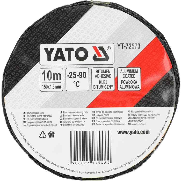Toya Sa Poland Bituminė remonto juosta | 1.5 mm X 150 mm X 10 m (YT-72573)