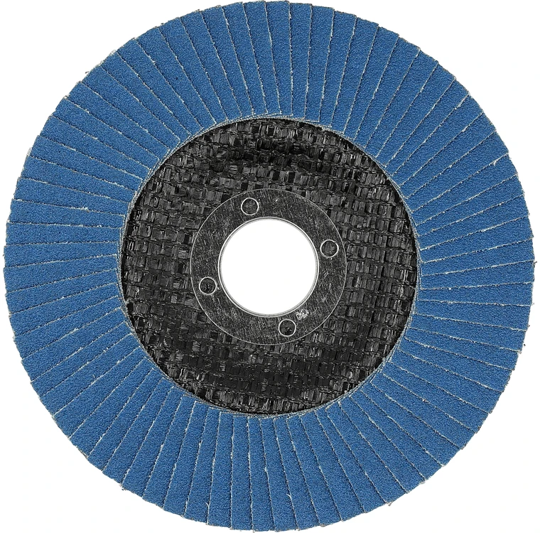 Toya Sa Poland Cirkonio žiedlapinis šlifavimo diskas | P100 | 125 × 22 mm (YT-833008)