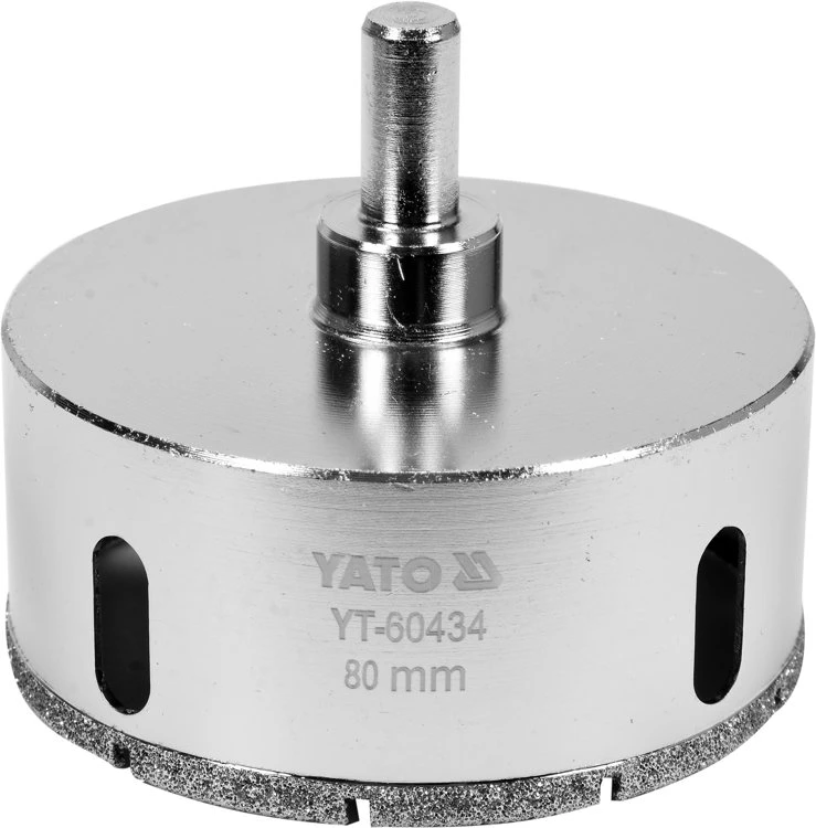 Grąžtas Deimantinė gręžimo karūna Yato YT-60434; 80 mm