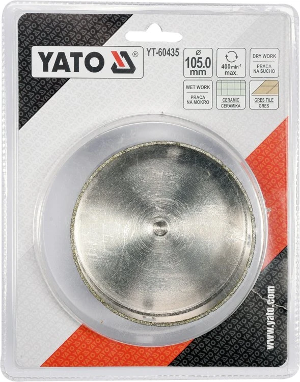 Grąžtas Toya Sa Poland Deimantinė gręžimo karūna Yato YT-60435; 105 mm