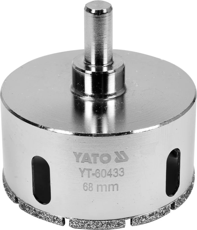 Grąžtas Deimantinė gręžimo karūna Yato YT-60433; 68 mm