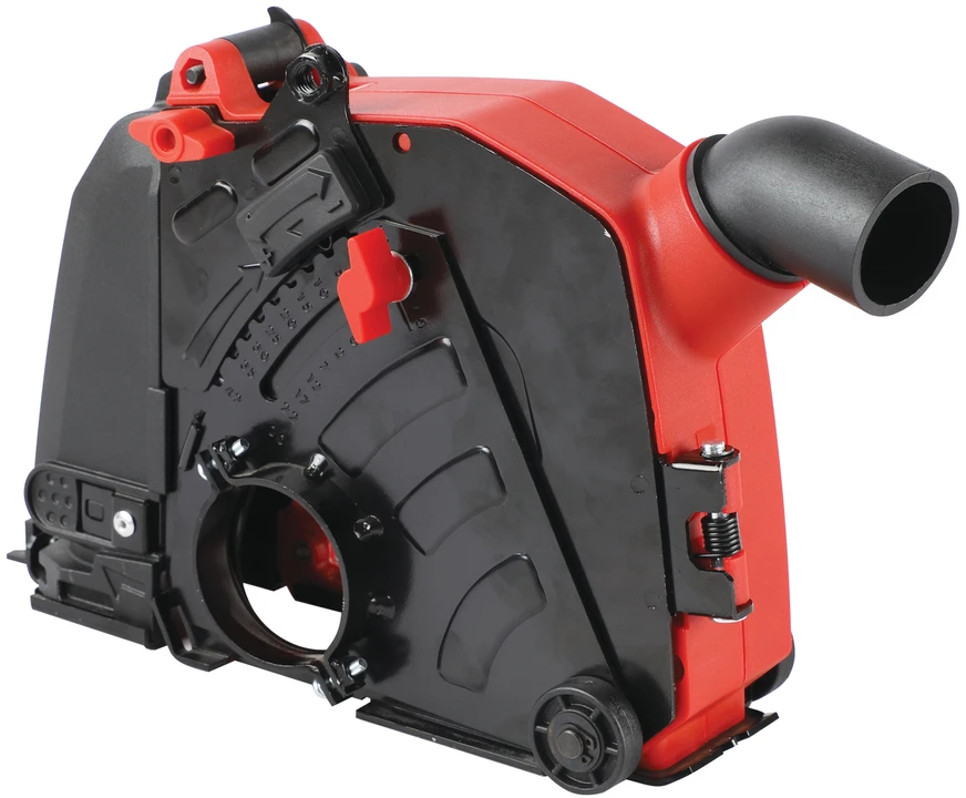 Toya Sa Poland Dulkių ištraukimo priedas 150 mm grioveliams, šlifuokliams YT-821014, YT-821017, YT-821023, YT-821024 (YT-82997)