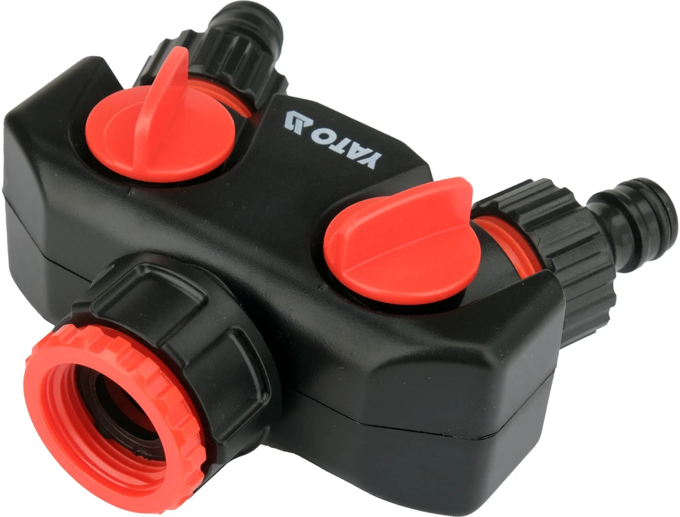 Toya Sa Poland Dvigubas čiaupo adapteris | G3/4 ir G1 (YT-89100)