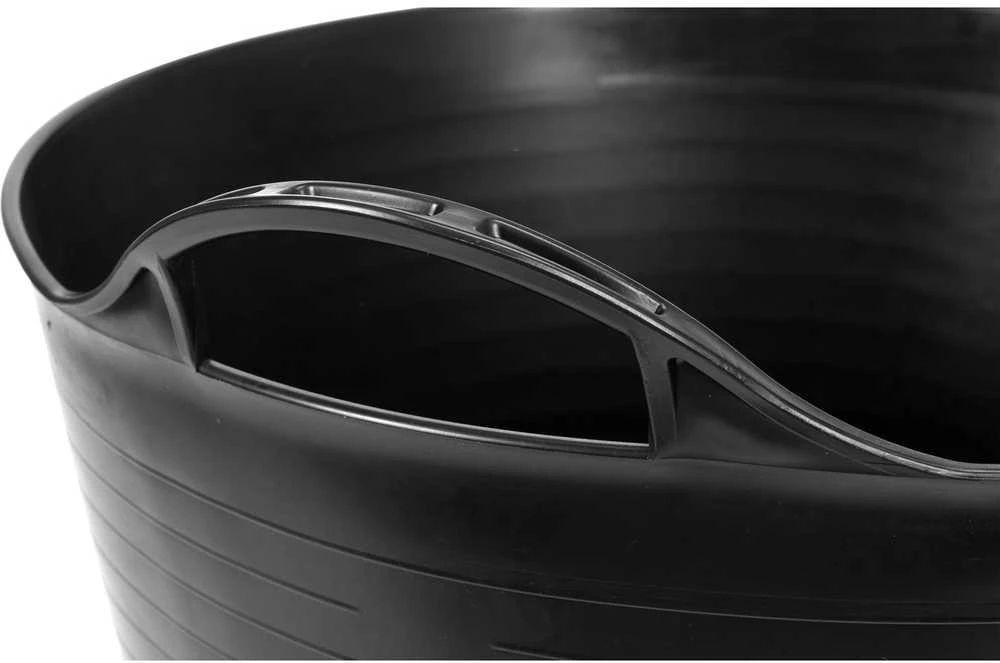 Vorel Toya Sa Poland Elastinis plastikinis indas / tara | juodas lankstus kibiras | 27 l (35580)