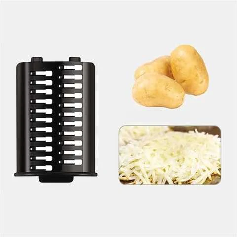 Toya Sa Poland Elektrinė daržovių ir vaisių trintuvė / pjaustyklė | 250 W | 5 peiliai (67831)