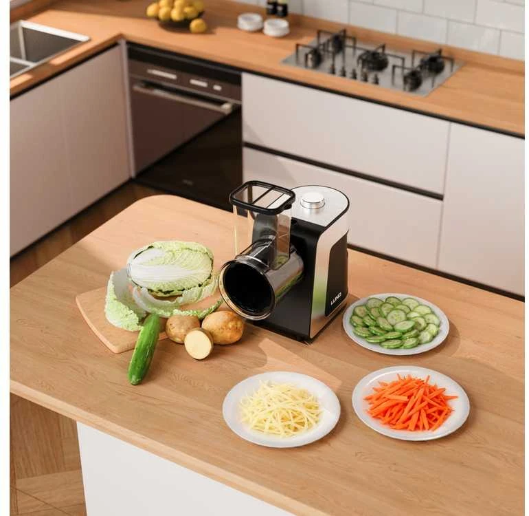Toya Sa Poland Elektrinė daržovių ir vaisių trintuvė / pjaustyklė | 250 W | 5 peiliai (67831)