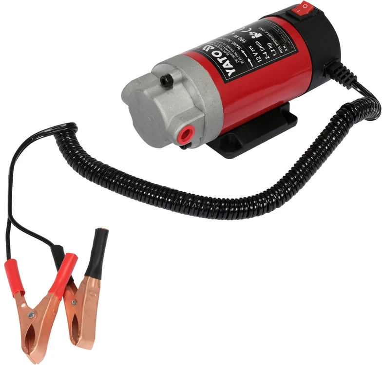 Yato Elektrinis alyvos ištraukimo siurblys 12V, skirtas variklio alyvai, dyzelinio alyvos ištraukimo įrenginys, mazuto siurblys