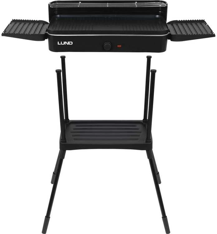 Lund Toya Sa Poland Elektrinis grilis | 2200W, dvipusė plokštė | 50×25 cm (67424)