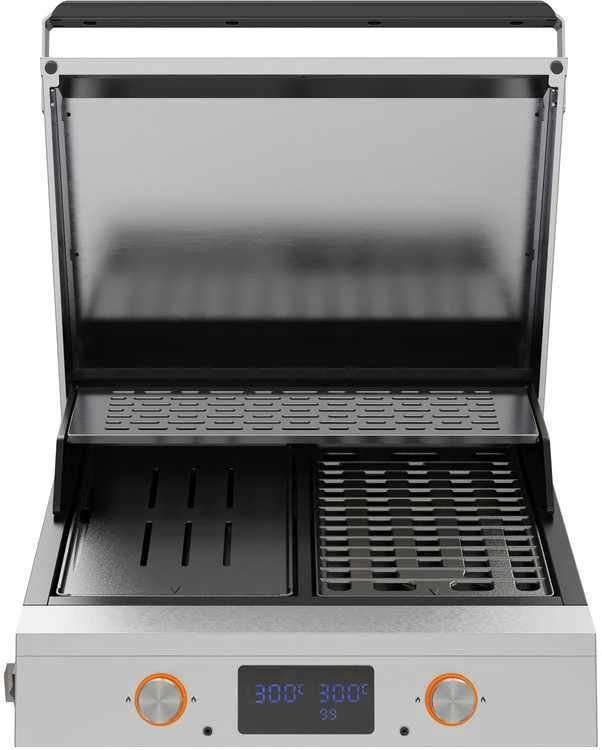 Toya Sa Poland Elektrinis grilis | 2300W | LED panelė | 2 zonos | Yatomi (YG-20071)