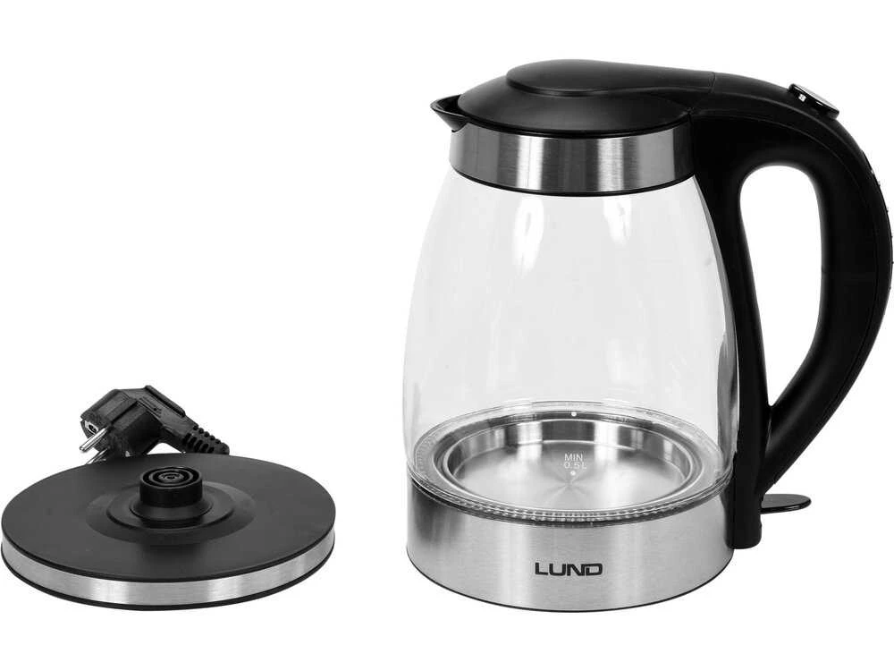 Virdulys LUND ELEKTRINIS STIKLINIS VIRDULIS LED 1.8L