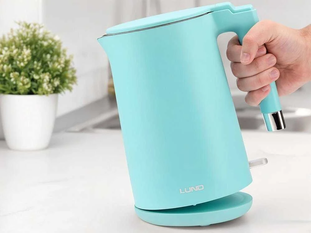Lund Toya Sa Poland Elektrinis virdulys | turkio spalva | dvigubos sienos 1,5 l (68208)