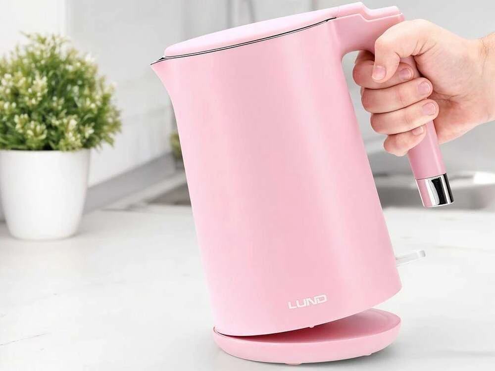 Lund Toya Sa Poland Elektrinis virdulys | vėsus korpusas | rožinė 1,5 l (68209)