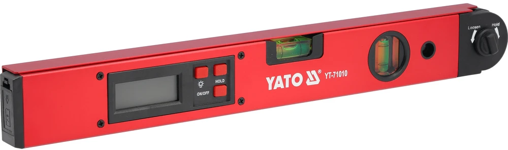 Yato Toya Sa Poland Elektroninis kampamatis su libelėmis | 0–225° | 400 mm (YT-71010)