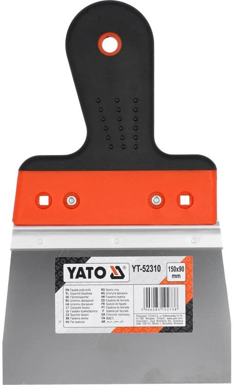 Yato Toya Sa Poland Fasadinė glaistyklė | 150 x 90 mm (YT-52310)