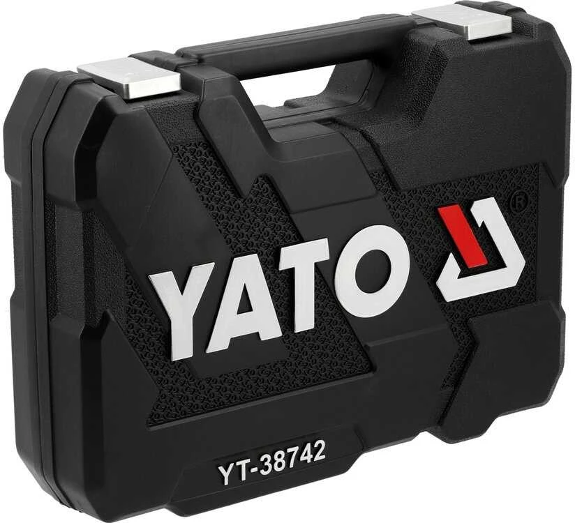 Yato Toya Sa Poland Galvučių ir įrankių rinkinys – profesionalus, AS-Drive – 1/4" ir 1/2", 41 vnt (YT-38742)
