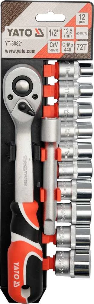 Toya Sa Poland YATO Rinkinys KLUCZY 1/2" 12 vnt. 38821