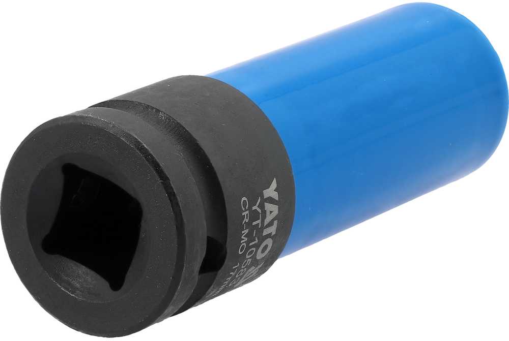 Yato Toya Sa Poland Galvutė smūginė ilga plonasienė | su plastikine apsauga | 12,7 mm (1/2") | 17 mm (YT-10583)