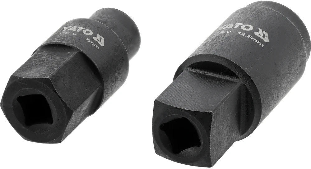 Toya Sa Poland Galvutės įpurškimo siurbliams | 2 vnt | 7 ir 12.6 mm (YT-17524)
