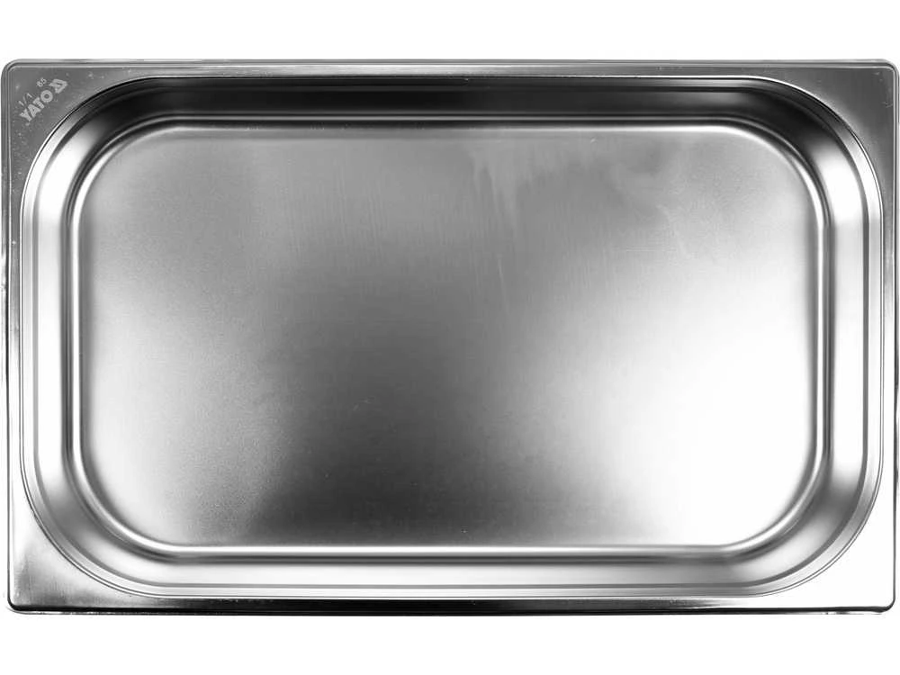 Yato Toya Sa Poland Gastronominis indas GN 1/1 | 530 × 325 × 65 mm | nerūdijantis plienas | 8,5 l (YG-00252)